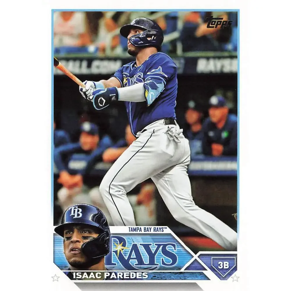 2023 Topps Isaac Paredes #621 Tampa Bay Rays